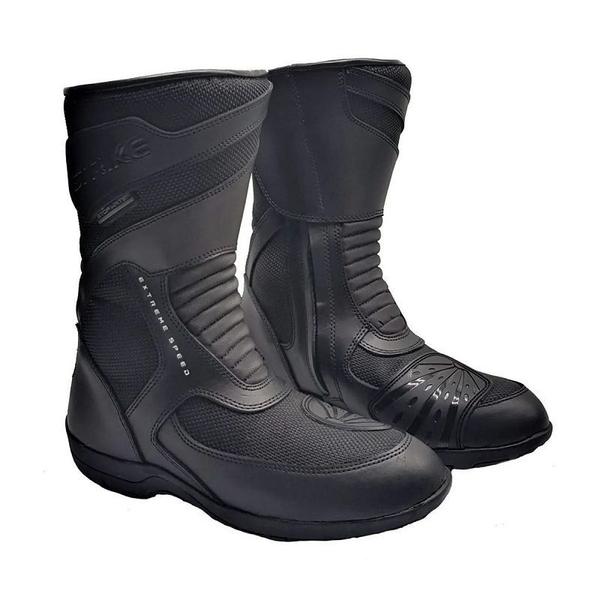 Bota Motociclismo Texx Strike V2 Impermeável Preta