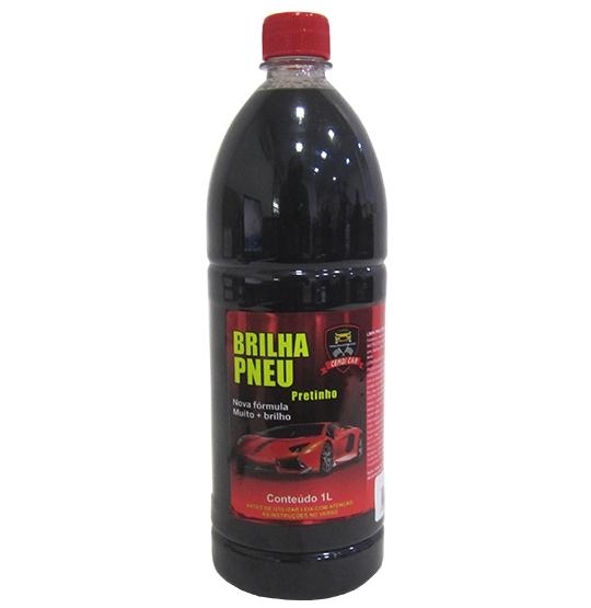 Brilha Pneu Pretinho Liquido 1l - Mil Milhas