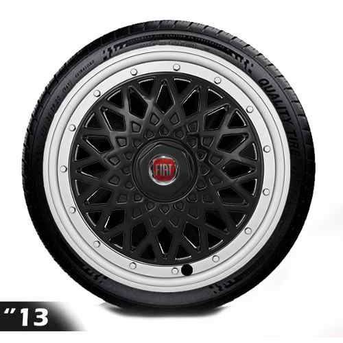 Calota Aro 13 Bbs Esportiva Fiat Palio Uno Way Mille - Un