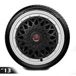 Calota Aro 13 Bbs Esportiva Fiat Palio Uno Way Mille