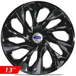 Calota Aro 13 Black Esportiva Ds4 Ford Ka Fiesta Focus Ecosport