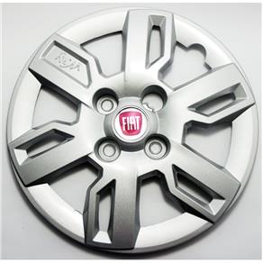 Calota Aro 13 Fiat Mille Way Economy 2013 com Emblema