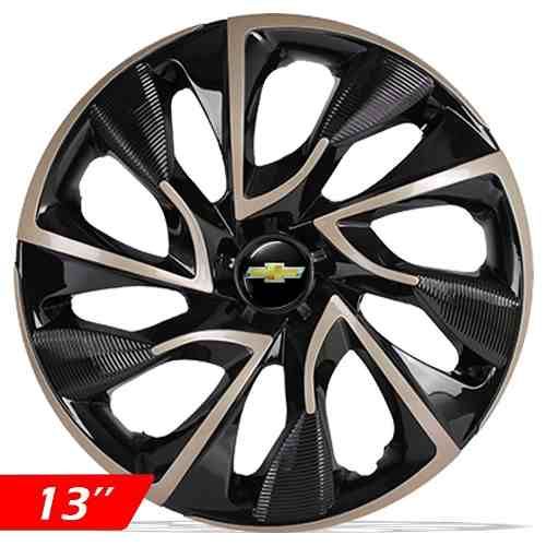 Calota Aro 13 Gold Ds4 Corsa Classi Celta Prisma Onix Meriva