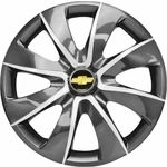 Calota Aro 13 Graphite Silver Gm Celta Corsa Prisma Classic