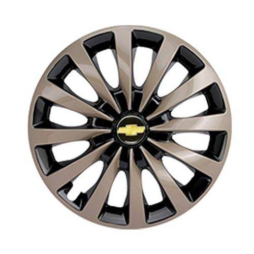 Calota Aro 13 Linha Prime Gold Gm Celta Corsa Prisma Classi