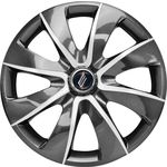 Calota Aro 13 Prime Grafite Silver Universal Fiat/ford/gm/vw