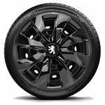 Calota Aro 14 Black Esportiva Peugeot 206 207 Hoggar - Lc232