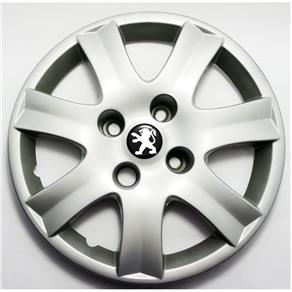 Calota Aro 14 Cubo Baixo Peugeot 206/207/307 Parafuso com Emblema