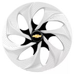 Calota Aro 14 Ds4 Esportiva White Gm Corsa Prisma Meriva