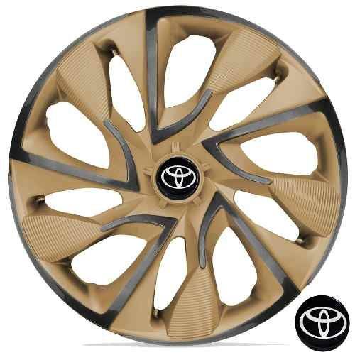 Calota Aro 14 Esportiva Ds4 Gold Fiat/ford/gm/vw/renault/NIS