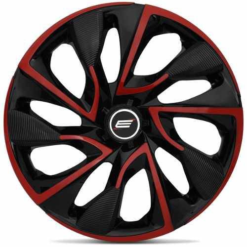 Calota Aro 14 Esportiva Ds4 Universal Fiat/ford/gm/vw Red