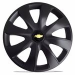 Calota Aro 14 Esportiva Prime Preto Fosco Agile Montana