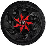 Calota Aro 14 Esportiva Renault Clio Sandero Logan Black Red