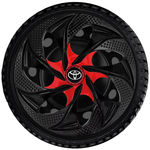 Calota Aro 14 Esportiva Toyota Etios 2013 2014 15 Black Red