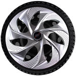 Calota Aro 14 Evolut. Silver/grafite Univrs. Fiat/ford/gm/vw