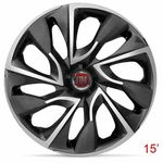 Calota Aro 15 Ds4 Esportiva Fiat Palio Uno Idea Strada Punto