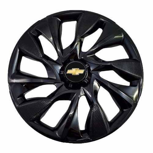 Calota Aro 15 Esportiva Ds4 Black Gm Nova Montana 2014/...