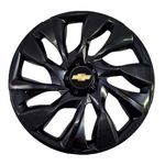 Calota Aro 15 Esportiva Ds4 Black Chevrolet Spin Onix Cobalt