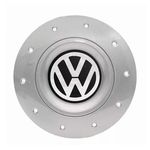 Calota Centro de Roda Ferro Vw Aro 14 15 Amarok Prata T1