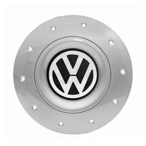 Calota Centro de Roda Ferro Vw Aro 14 15 Amarok Prata T1