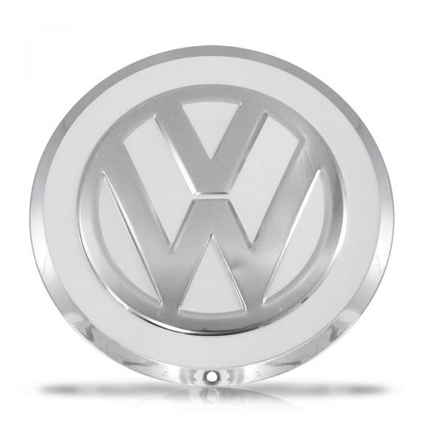 Calota Centro Miolo Roda Up Emblema VW - Branco - Gps