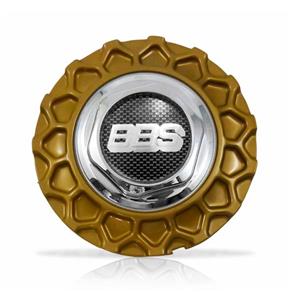 Calota Centro Roda BRW BBS 900 Dourada Cromada Emblema Fibra C Calota