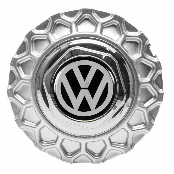 Calota Centro Roda BRW900 BBS Prata com Emblema VW - Gps