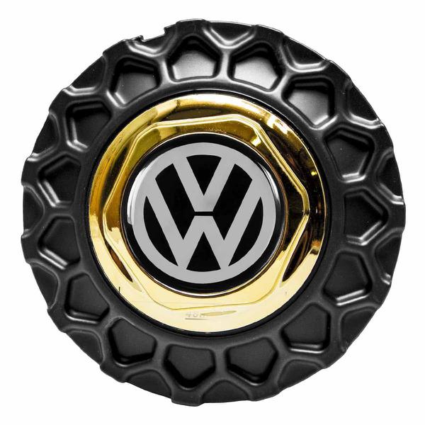 Calota Centro Roda Brw900 Bbs Preto com Emblema Vw - Gps