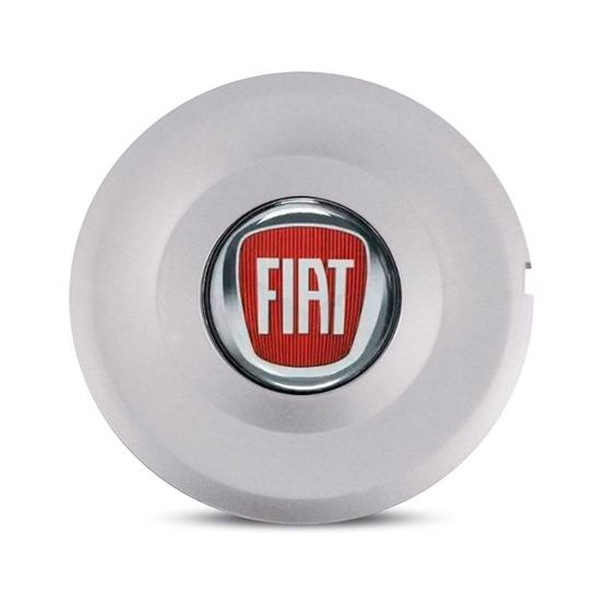 Calota Centro Roda Fiat Fiat Vermelho Stilo Connect 16v Idea 15