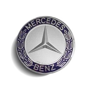Calota Centro Roda Mercedes Classe a 200 250 Emblema Azul Calota