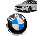 Calota Centro Roda Original BMW M3 2019+ Emblema Azul