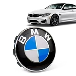 Calota Centro Roda Original BMW M4 2019+ Emblema Azul