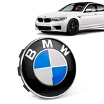 Calota Centro Roda Original BMW M5 2019+ Emblema Azul