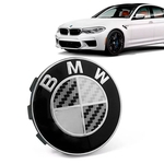 Calota Centro Roda Original BMW M5 2019+ Emblema Preto