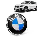 Calota Centro Roda Original BMW X6 2020+ Emblema Azul