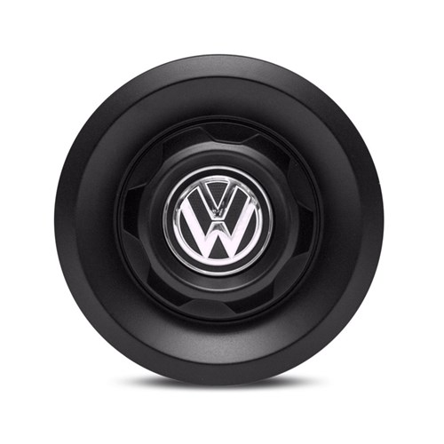 Calota Centro Roda Vw Saveiro Modelo Novo 4 Furos Preta Fosca Calota