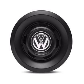 Calota Centro Roda VW Saveiro Modelo Novo 4 Furos Preta Fosca Calota