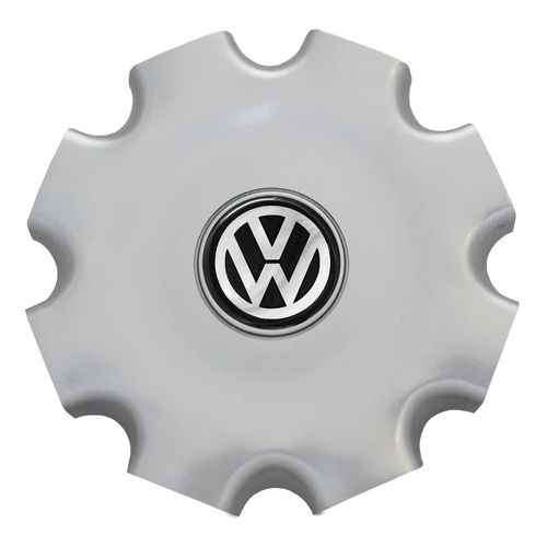 Calota de Centro Miolo da Roda Vw Gol Parata 1997 Prata 48mm