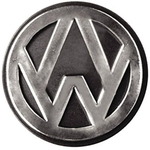 Calota do cubo da roda metal Linha VW