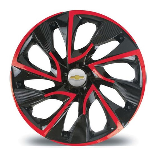 Calota DS4 Aro 14 Red Cup 4x100 / 4x108 GM Prata