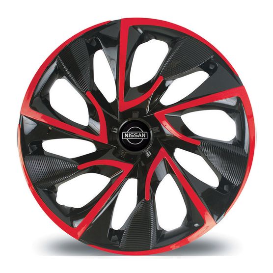 Calota DS4 Aro 14 Red Cup 4x100 / 4x108 Nissan