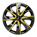 Calota Elitte Prime 13" Black Yellow Universal