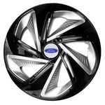 Calota Esportiva Aro 13 Tuning Nitro Preta Ford