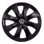 Calota Esportiva Aro 14 Prime Black Vw Gol G3 G4 G5 G6