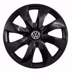 Calota Esportiva Aro 14 Prime Preta Vw Gol Parati Voyage Up