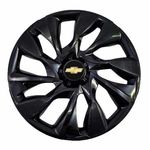 Calota Esportiva Aro 15 Ds4 Black Gm Agile 2010/...