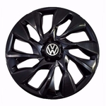 Calota Aro 15 Esportiva Black Vw Gol Voyage G5 G6 2013/..