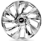 Calota Esportiva Ds4 Chrome Aro 13 Universal Encaixe Cromada - 4 Peças