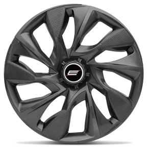 Calota Esportiva DS4 Graphite Aro 13 Universal Encaixe Grafite Unitário