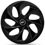 Calota Esportiva Evolution Black Aro 14 Universal Encaixe Preto